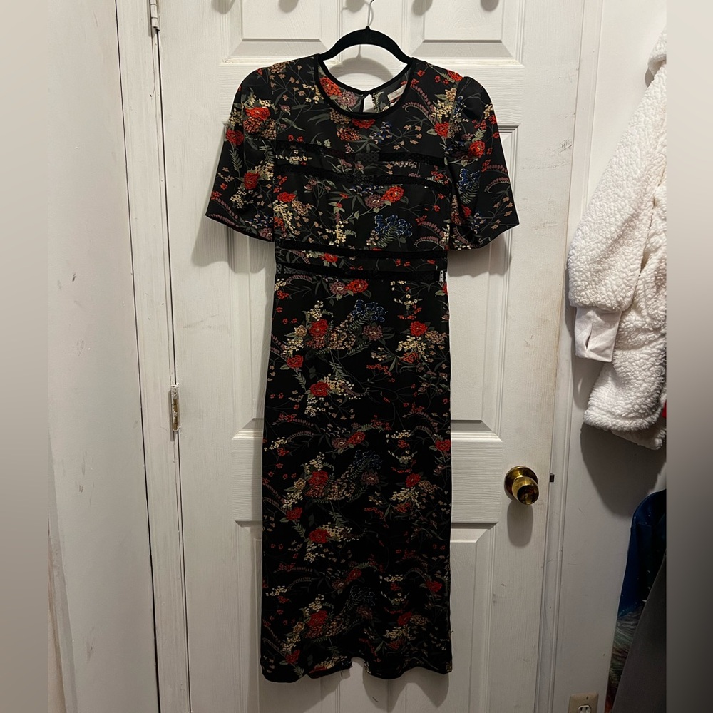 LAST CALL - DONATING 3/4 UO Floral Dress (semi formal)